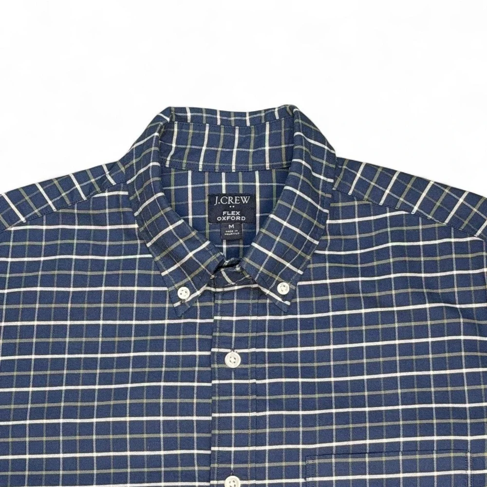 Reserved: Men's Medium J. Crew checkered button-up Oxford shirt